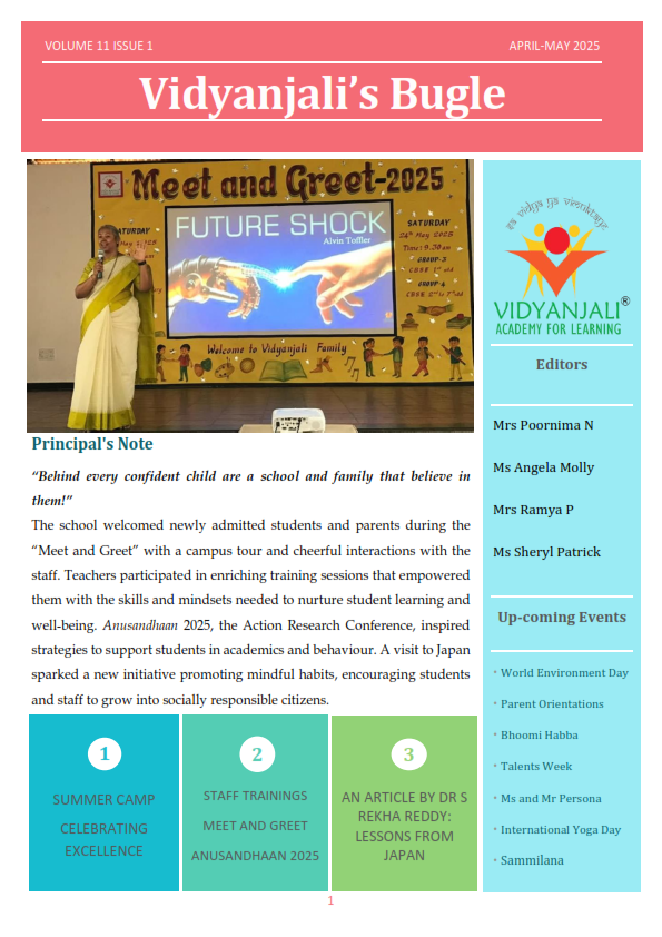 Issue 1 APRIL-MAY 2025